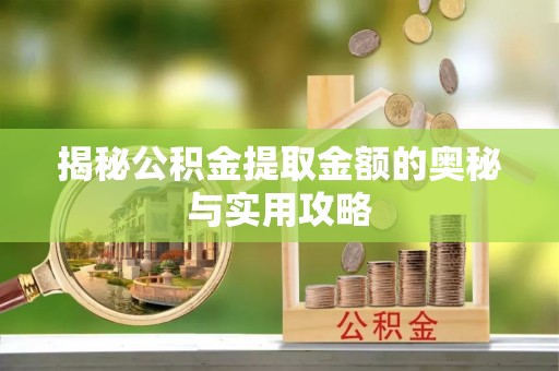 化隆揭秘公积金提取金额的奥秘与实用攻略